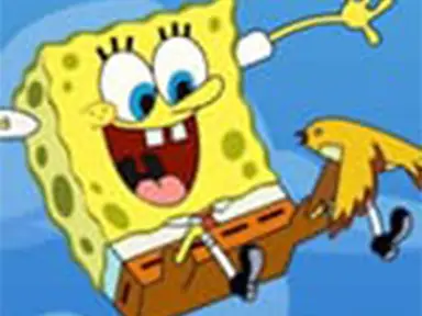 SpongeBob SquarePants Falling — click to play
