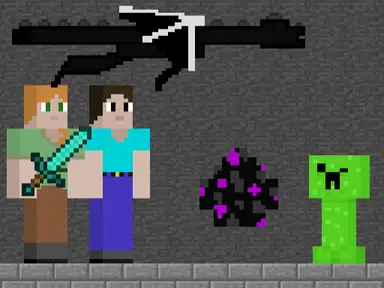 Steve and Alex Dragon Egg — click to play
