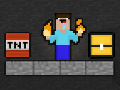 Noob vs TNT Boom — click to play