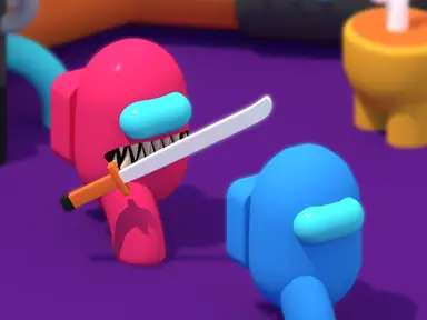 Red Impostor vs. Crew — click to play