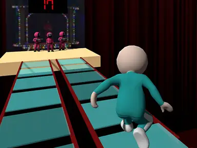 Survive The Glass Bridge — click to play
